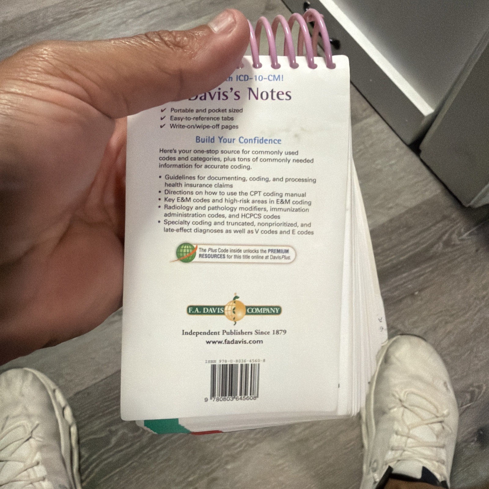 Coding Notes : Pocket Coach for Medical Coding by Alice Anne Andress (2016,…