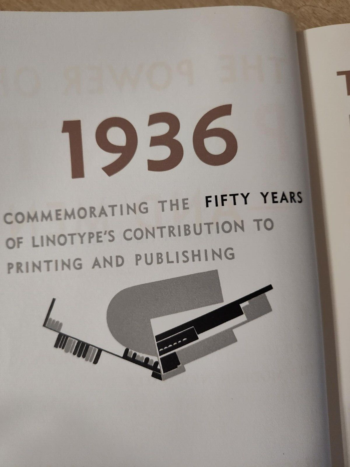 1936 The Power of Print and Men by Thomas Dreier HC USA