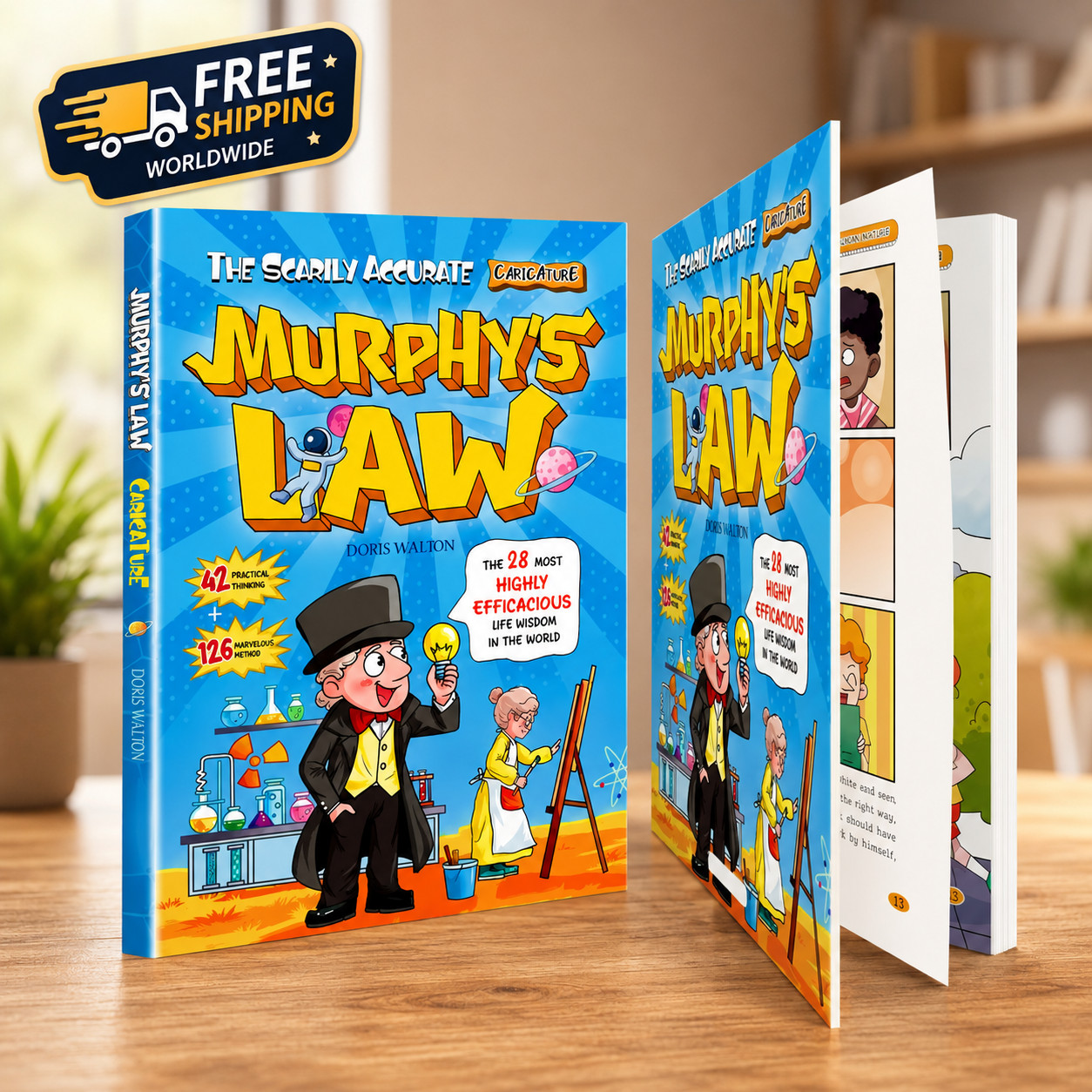 Murphy&rsquo;s Law Learning Book for Kids Ages 8-12 Illustrated Educational Paperback