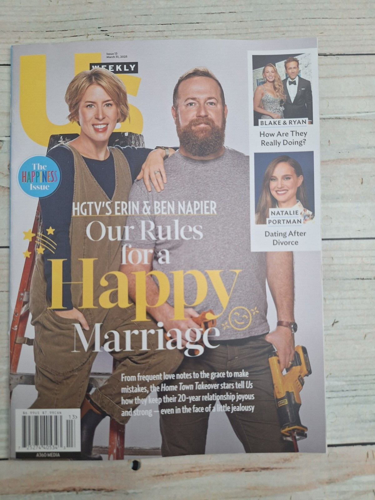 US Weekly Issue 13 March 31, 2025 – Blake & Ryan – Natalie Portman – Erin & Ben