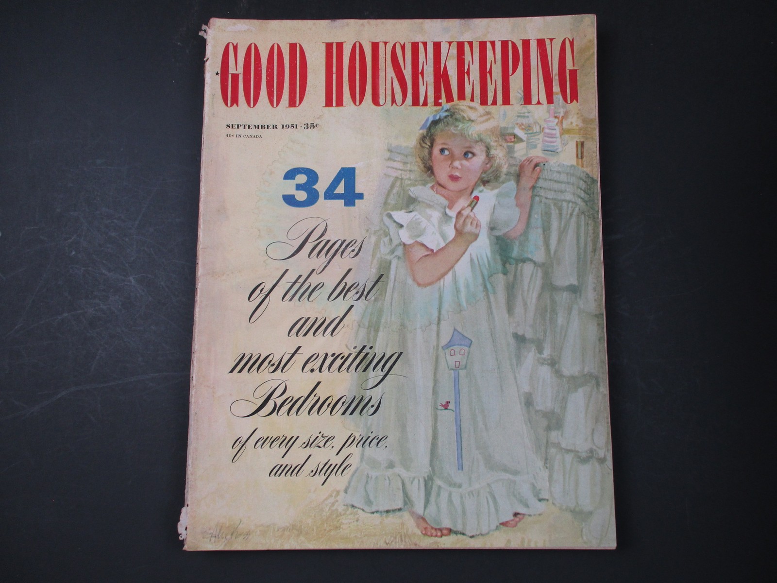 Good Housekeeping September 1951 34 Pages Of The Best And Most Exciting Bedrooms