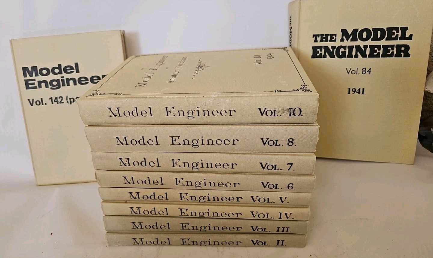 Model Engineer and Amateur Electrician 2,3,4,5,6,7,8,10. 1941 Vol.84. & 142