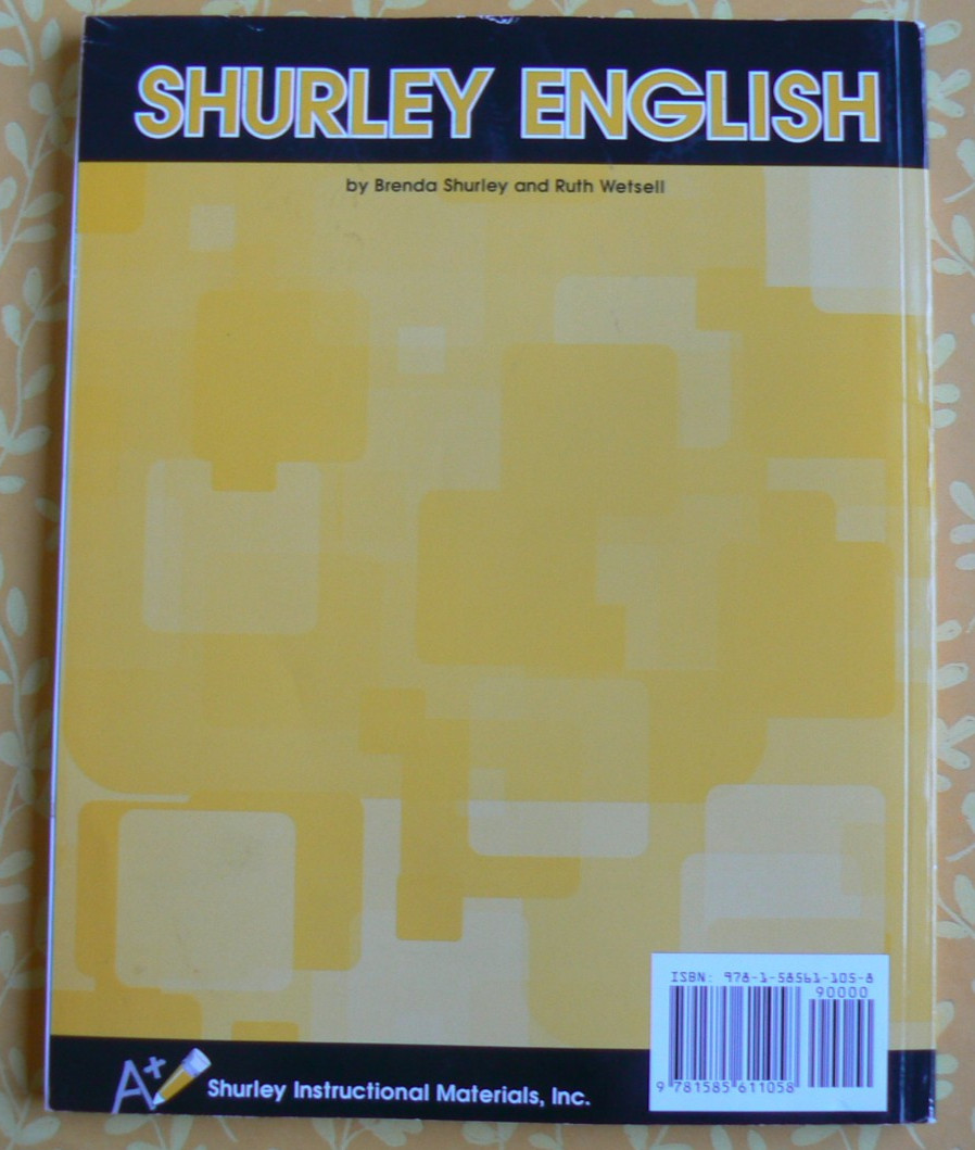 Shurley English, E Made Easy,Student Workbook Level 1, 2007