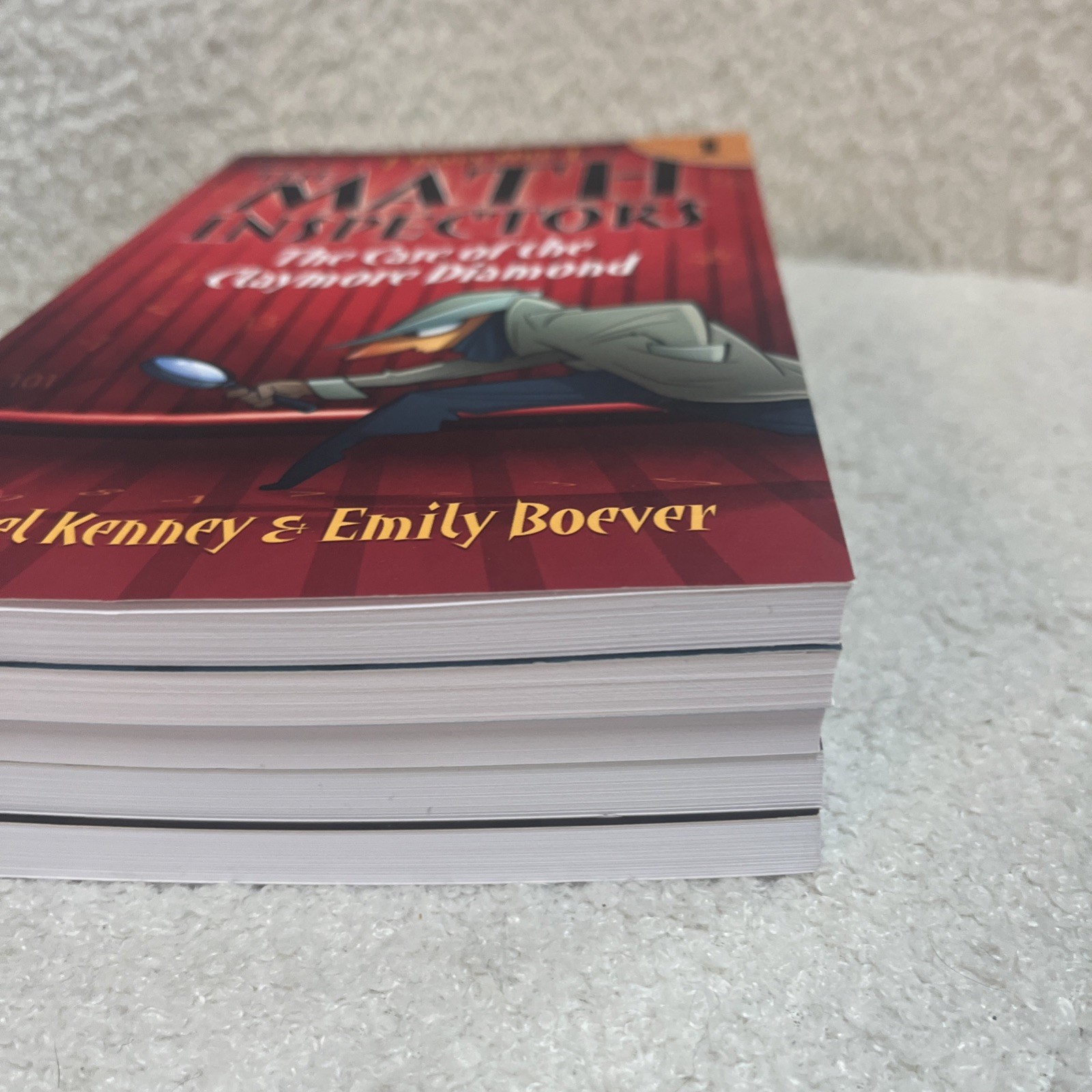 The Math Inspectors Books Complete Set 1-5 Lot PB Daniel Kenny Emily Boever