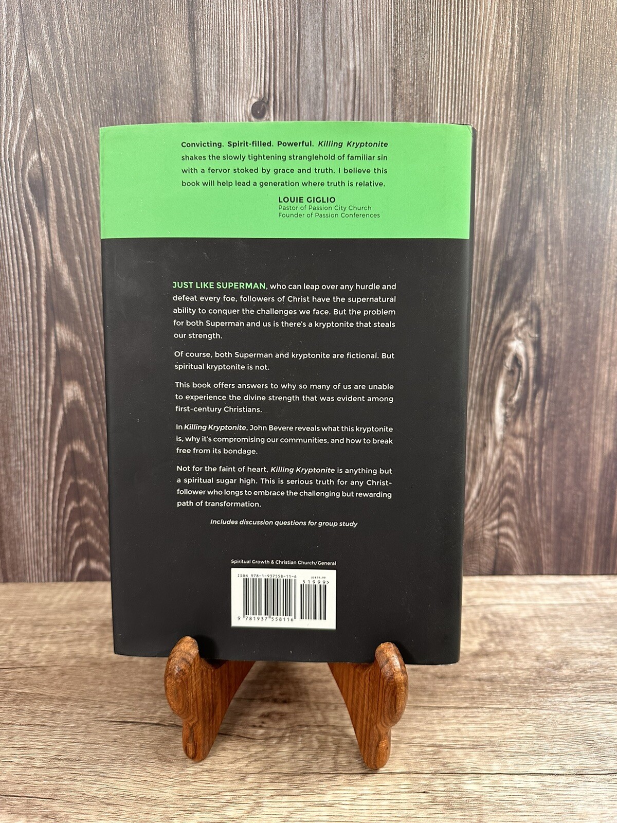 Killing Kryptonite: Destroy What Steals Your Strength By John Bevere Hardback