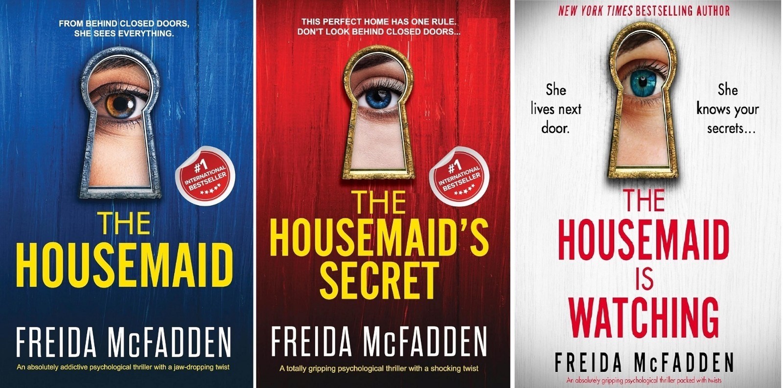 The Housemaid Series 3 Books Collection Set (Freida McFadden,English, Paperback)