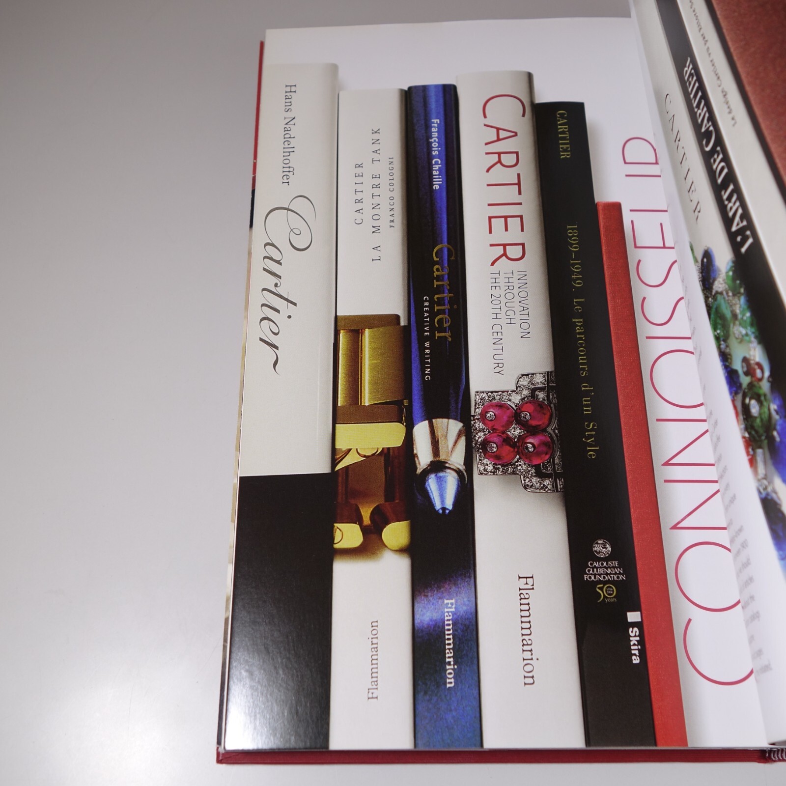 Cartier 2008 Hardcover Book by Francois Chaille w/ Sleeve Box, Sz 9.5 in x 6 in