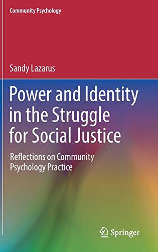 Power and Identity in the Struggle for Social Justice Reflectio… 9783319999388