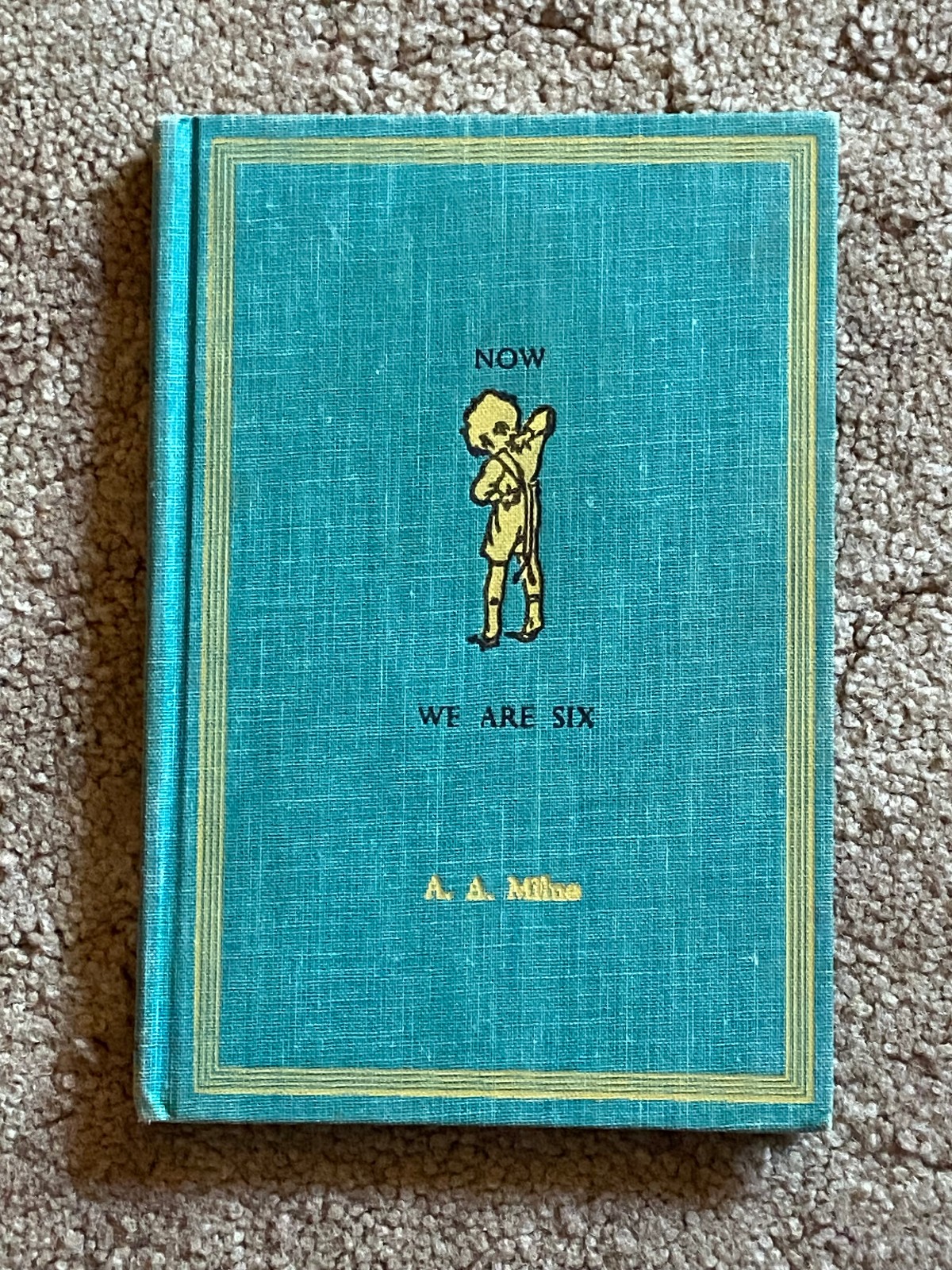 Vintage 1961 WINNIE THE POOH 4 Book Set A.A. Milne Dutton Warren Chappell Format
