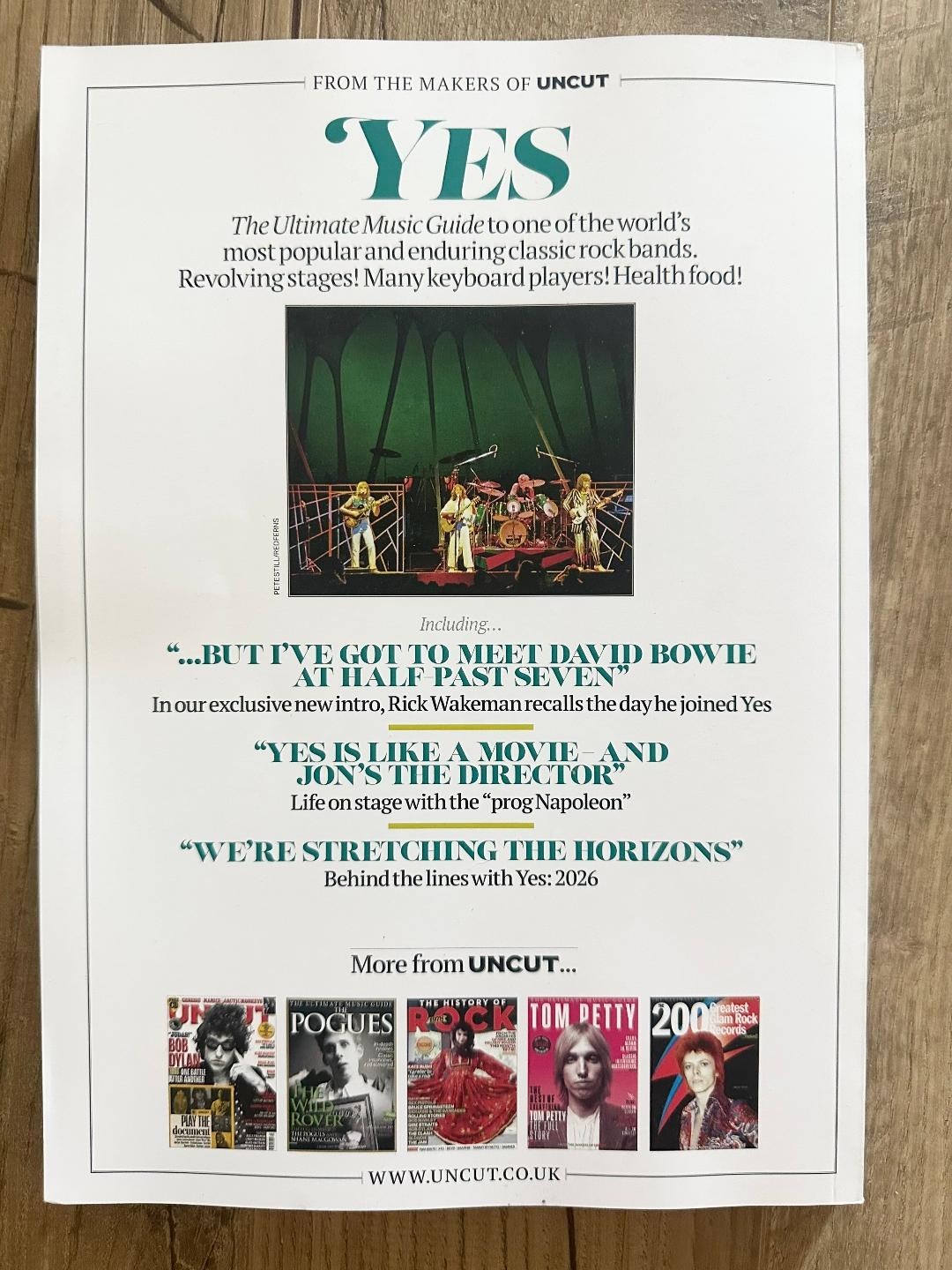 UNCUT 172 Page YES Music GUIDE SPECIAL Full Story LONG DISTANCE Continuing Story