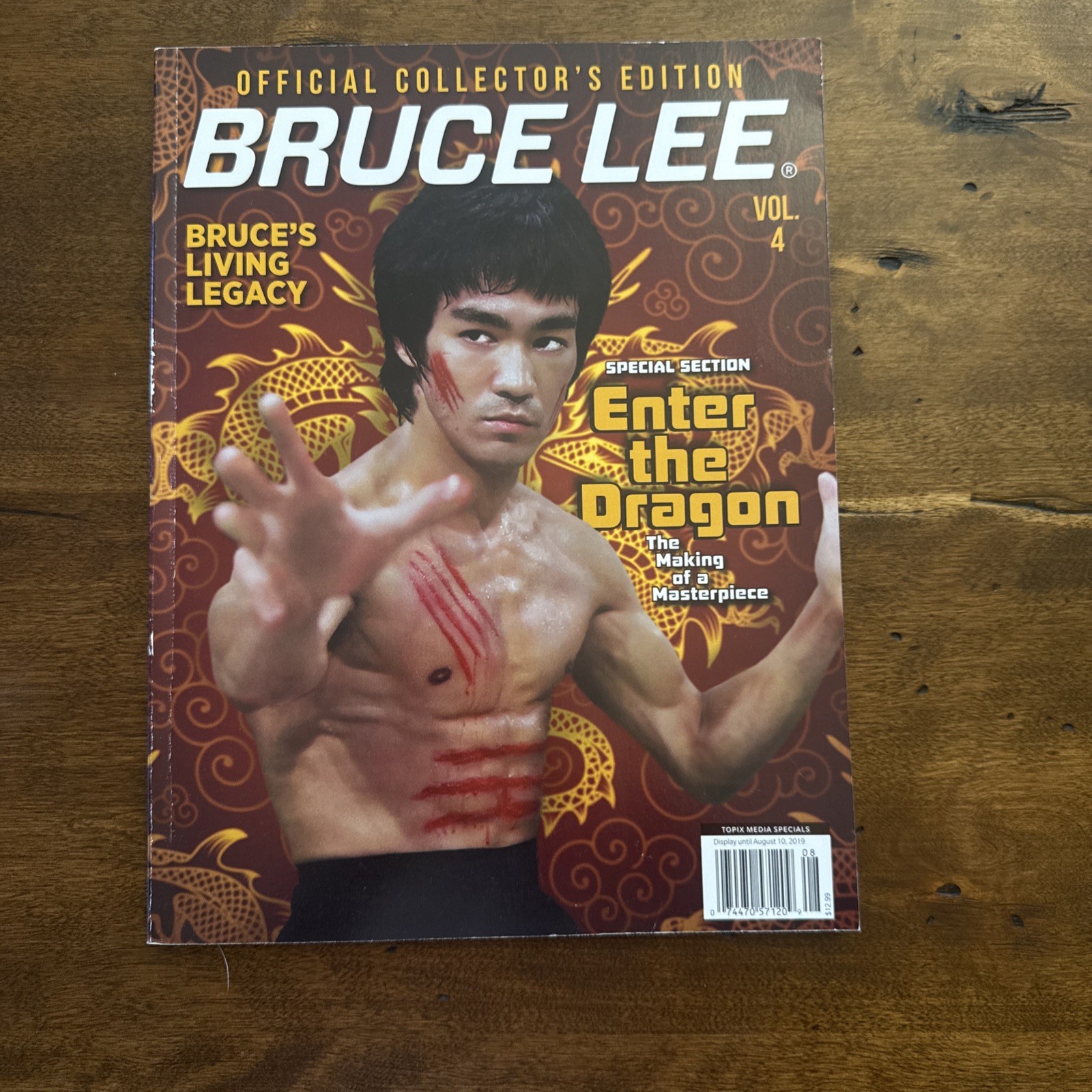 Bruce Lee Official Collectors Edition Enter the Dragon 2019 Vol 4 PB Topix Media