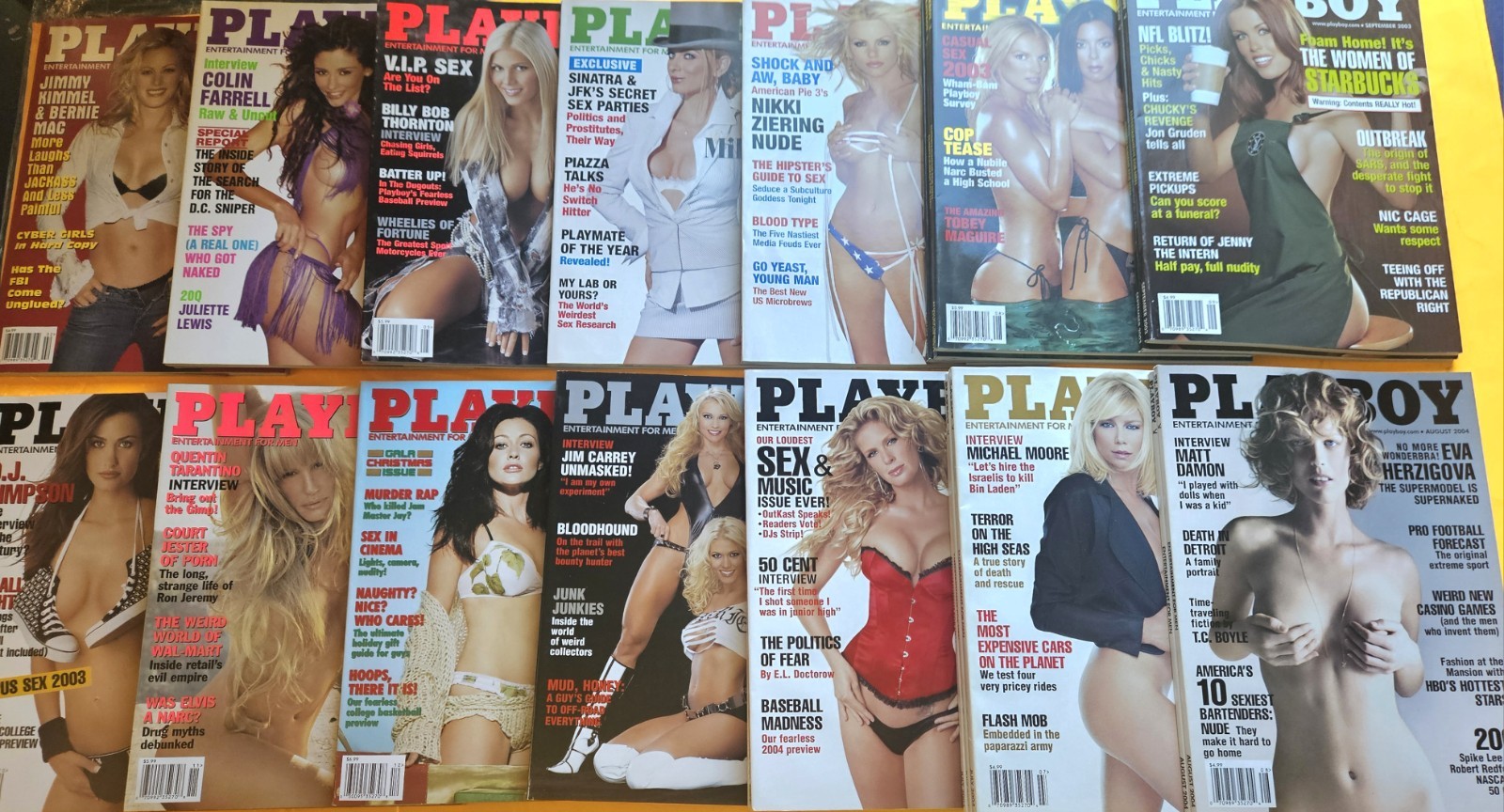 PLAYBOY Magazine Lot – U-PICK (5) 1986-2008 – 1990s 2000s 1980s – VG+