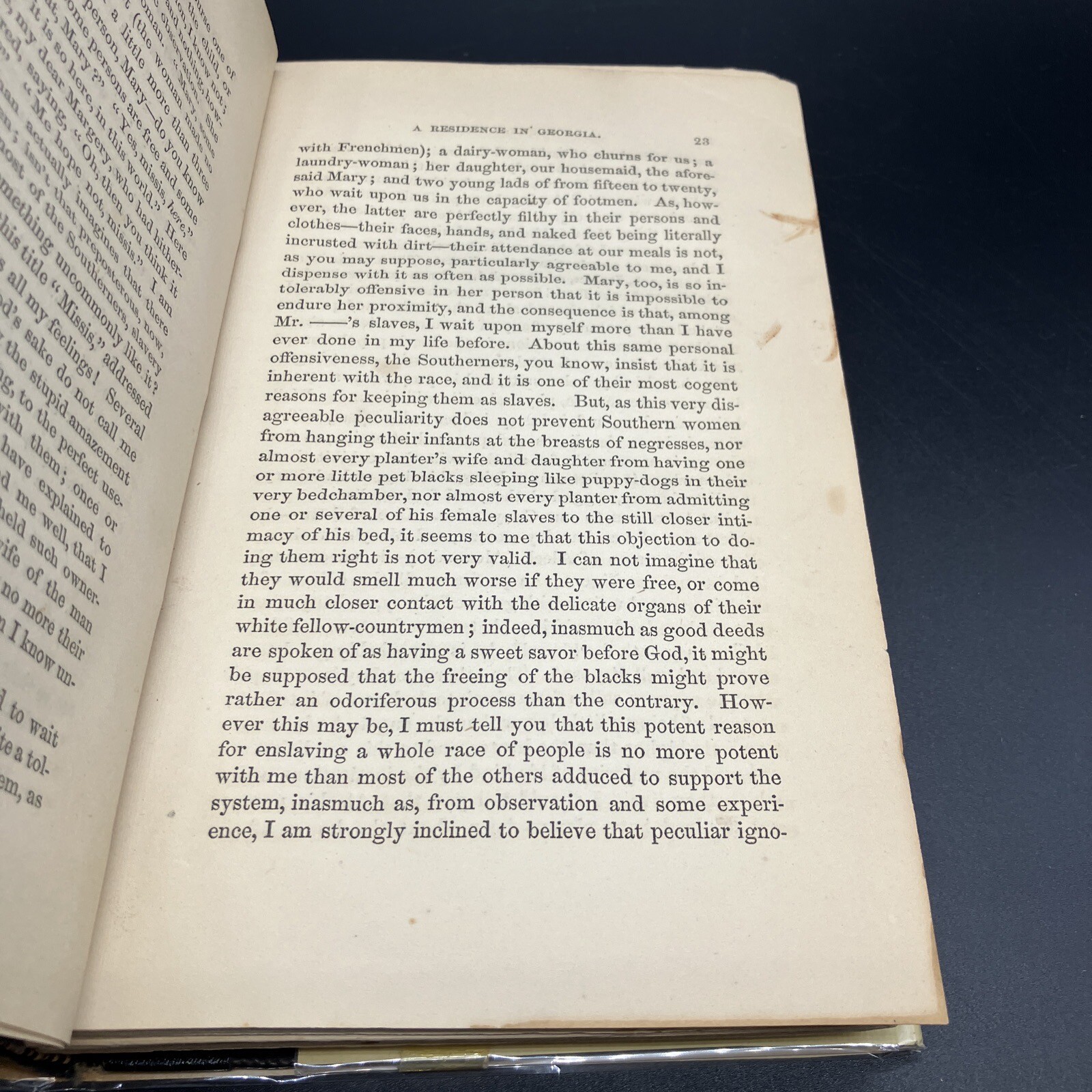 Journal of a Residence On a Georgian Plantation In 1838-39 1st Ed 1863 Slavery