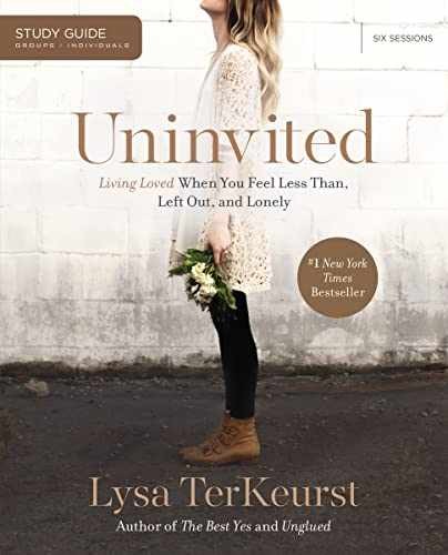 Uninvited Study Guide: Living Loved – Paperback, by TerKeurst Lysa – Very Good o