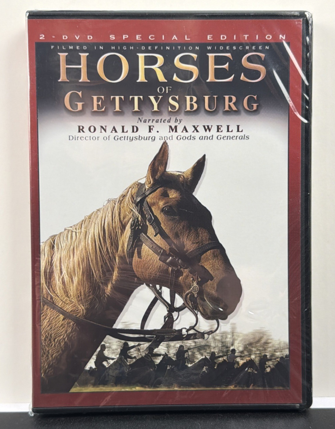 Horses of Gettysburg Civil War Minutes IV 2 DVD Special Edition – New Sealed