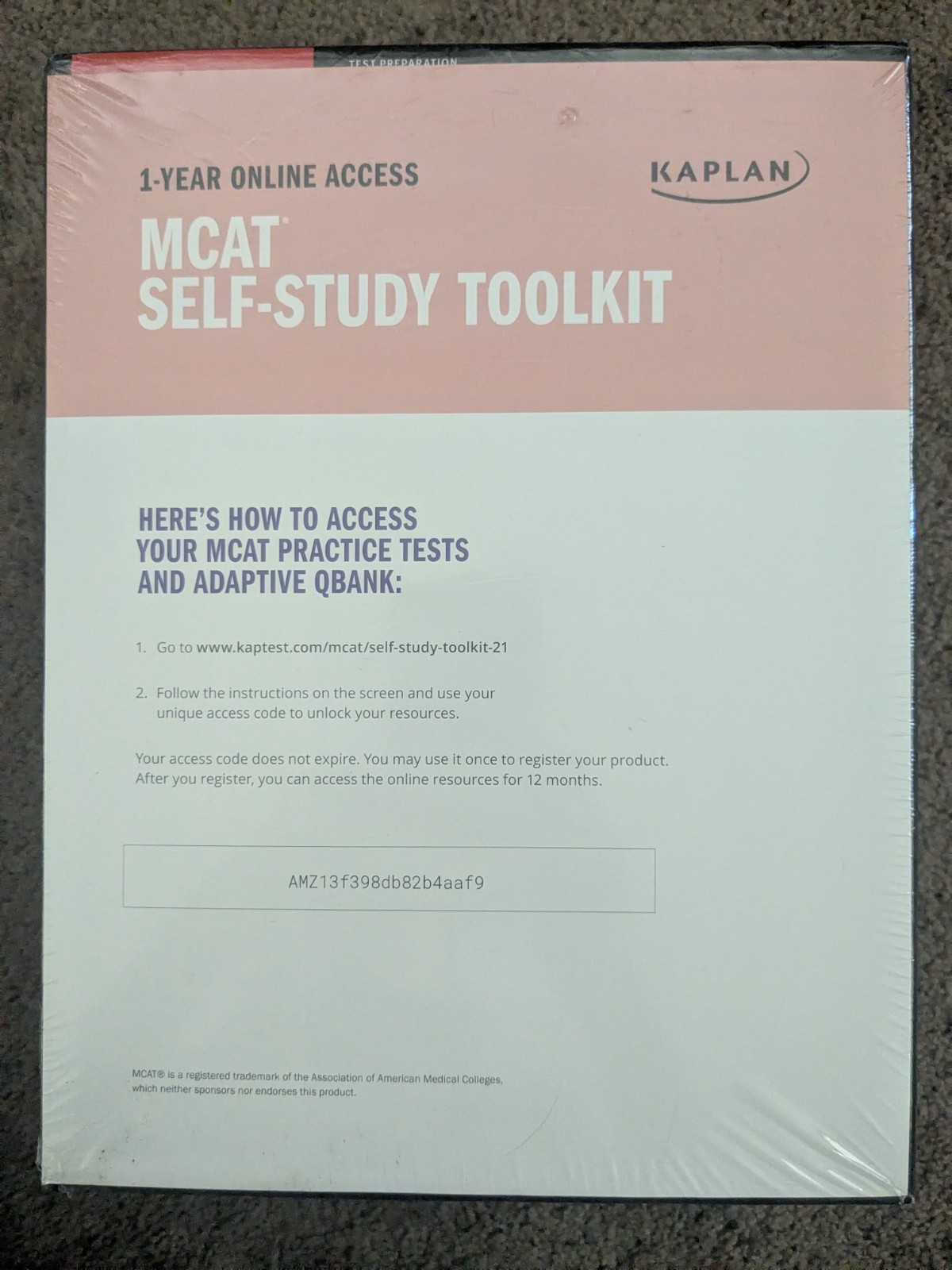 MCAT Complete 7-Book Subject Review 2021-2022 Kaplan Test Prep Sealed