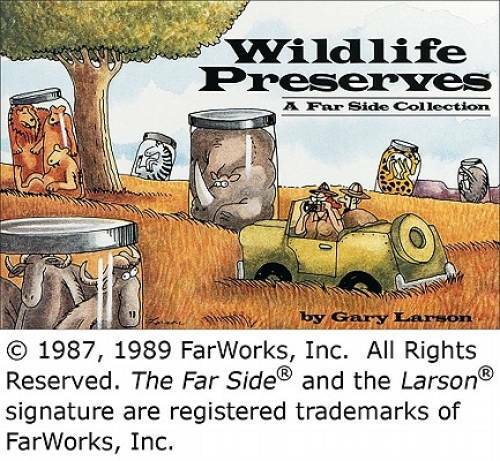 Wildlife Preserves – Paperback By Gary Larson – GOOD