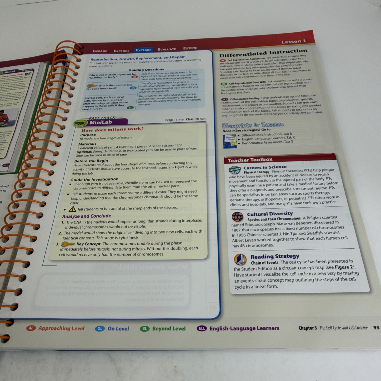Life Science Teacher Edition 2.0 Professional Volume 1