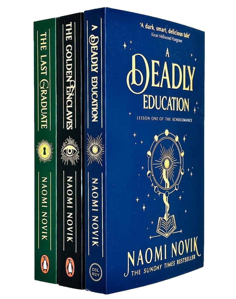 Scholomance Trilogy by Naomi Novik 3 Books Set – Ages 15+ – Paperback