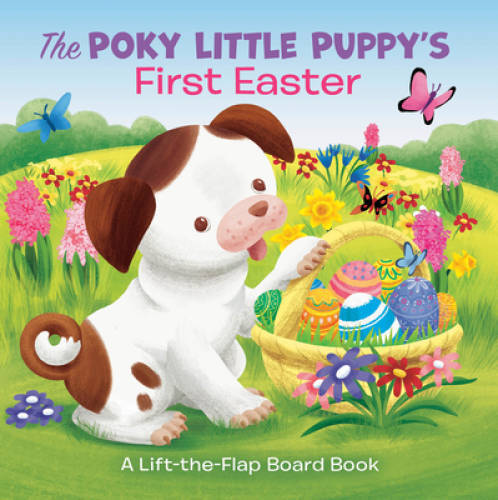 The Poky Little Puppys First Easter: A Lift-the-Flap Board Book – GOOD