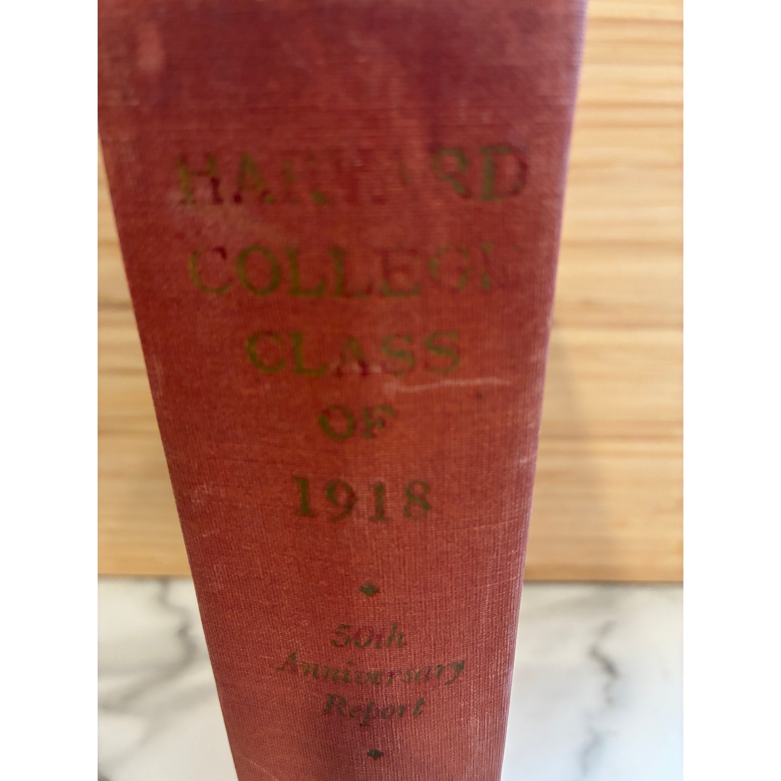 Harvard College Class of 1918 – 50th Anniversary Report – Hardcover