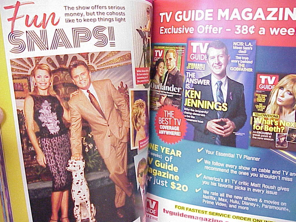 WHEEL OF FORTUNE FAREWELL, PAT SAJAK MAGAZINE OFFICIAL! TRIBUTE ISSUE A360 MEDIA