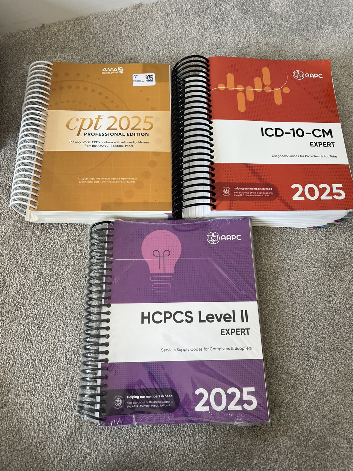AAPC 2025 Expert Coding Books Set Bundle