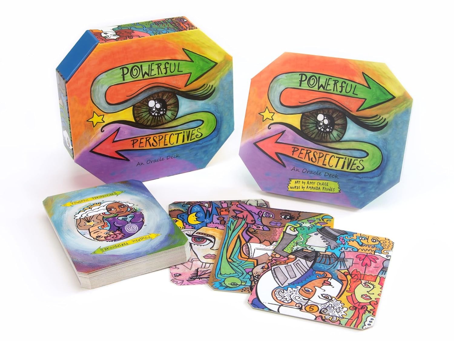Powerful Perspectives: (Oracle Kit Box Set with 40 Cards and Guide Book)