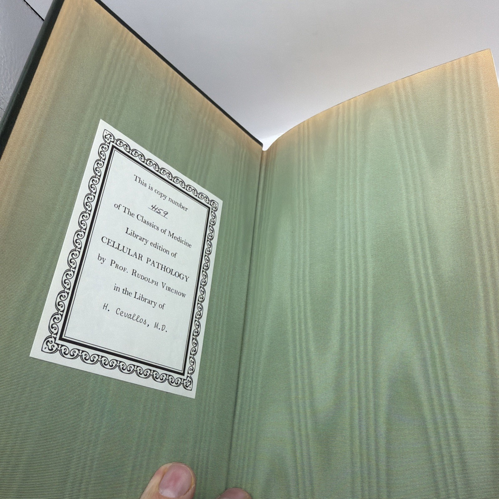 Cellular Pathology by Rudolph Virchow The Classics of Medicine Library