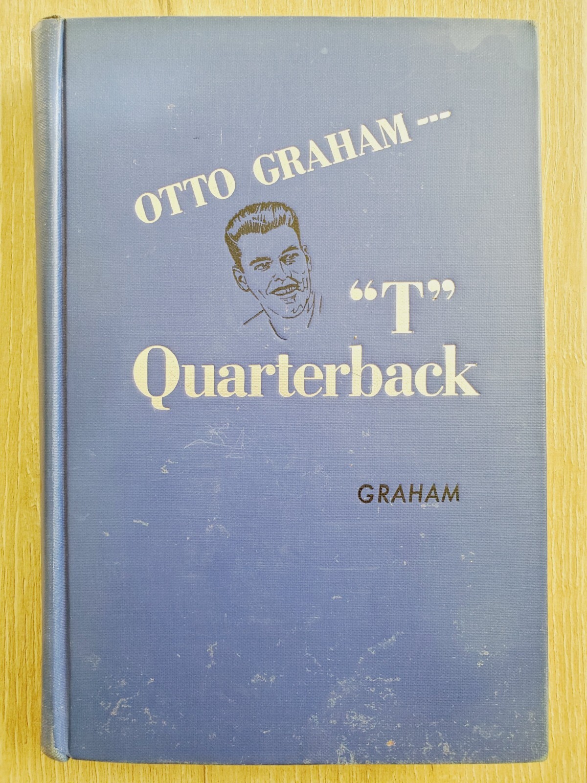 OTTO GRAHAM « T » QUARTERBACK 1953 HC 1st Edition Football NFL Cleveland Browns