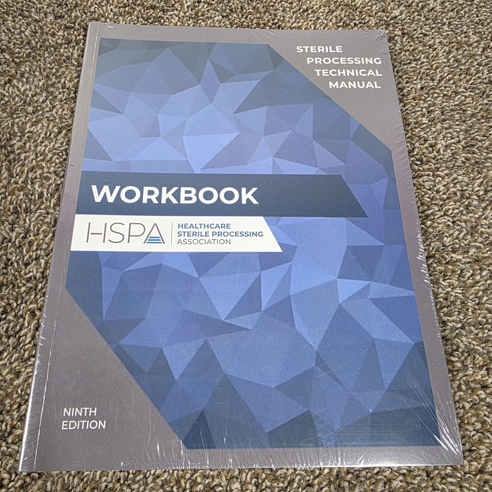 HSPA Healthcare Sterile Processing Technical Manual Workbook 9th Edition – NEW
