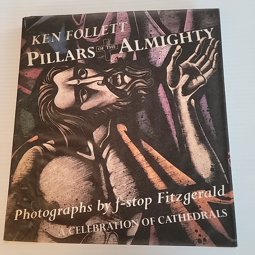 Ken Follett Pillars of the Almighty 1st Ed HC Vellum DJ Cathedral Photography