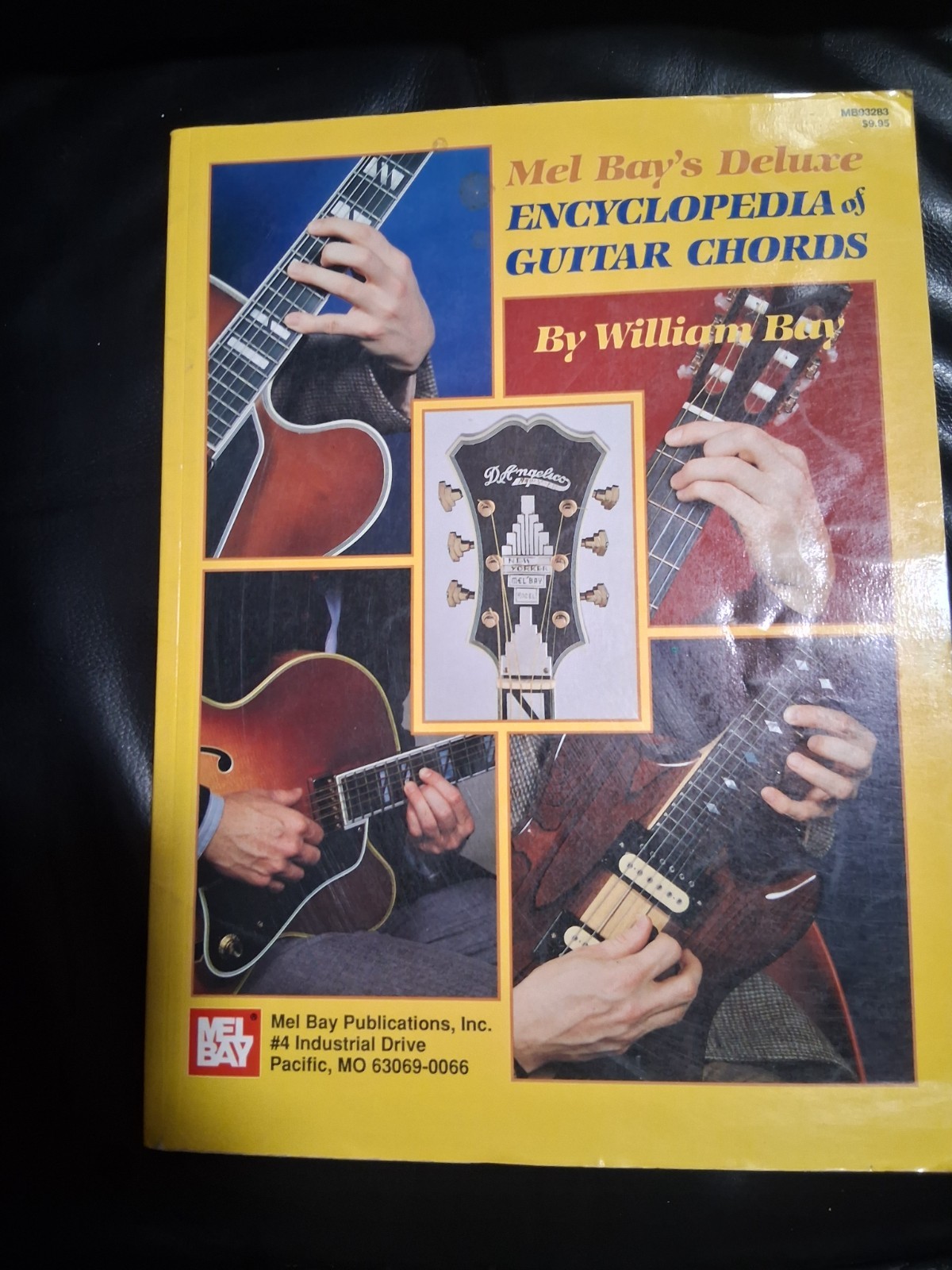 Mel Bay&rsquo;s DELUXE ENCYCLOPEDIA OF GUITAR CHORDS by Bill Bay 1971 SPIRAL BOUND