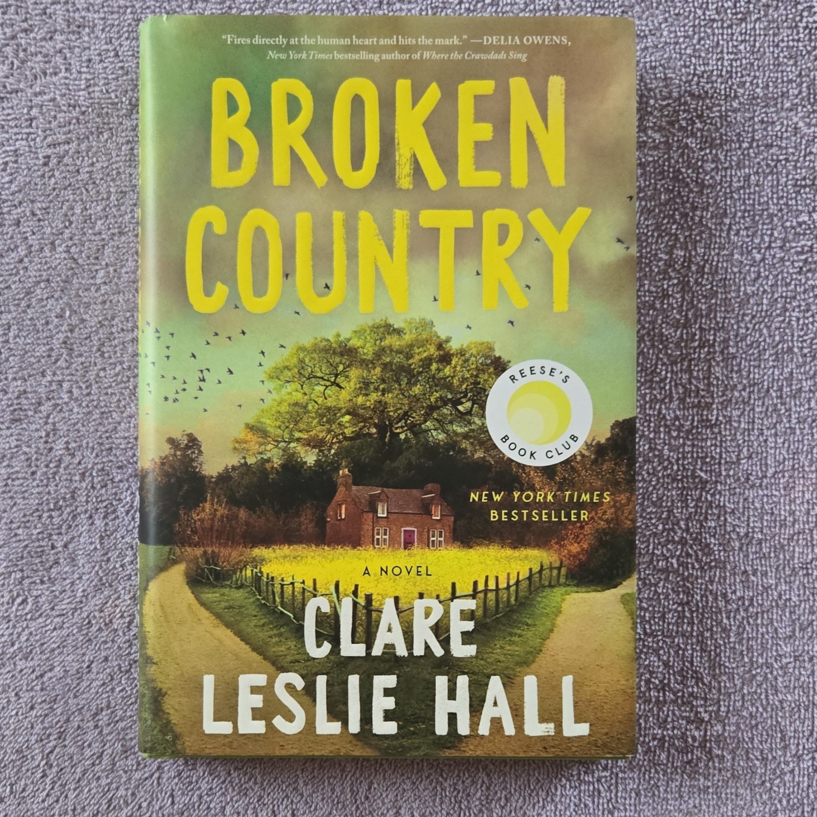 Broken Country Clare Leslie Hall Hardcover Fiction Reese&rsquo;s Boo…Simon & Schuster