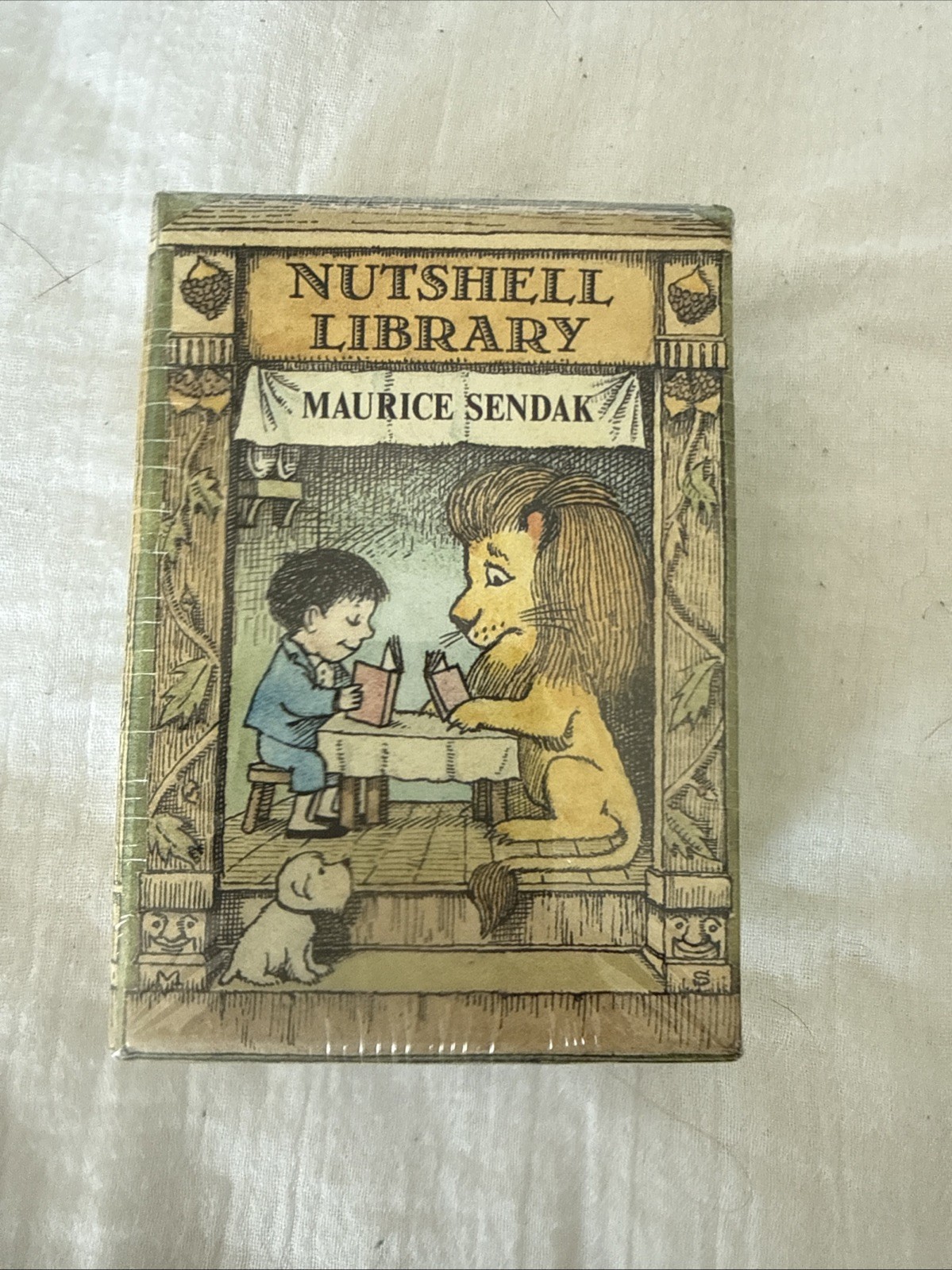 Vintage Nutshell Library by Maurice Sendak/ Happer and Row 1962 (4 Mini Books)