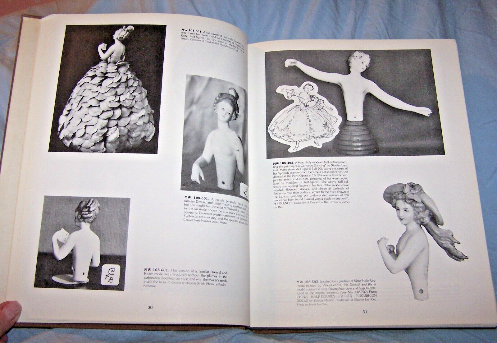 Collector&rsquo;s Encyclopedia of Half-Dolls HD w/dj -Frieda Marion-1979-608 pages