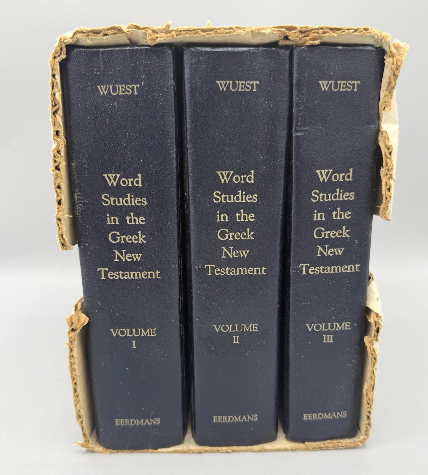 Word Studies in the Greek New Testament VOL 1-3 by Kenneth Wuest