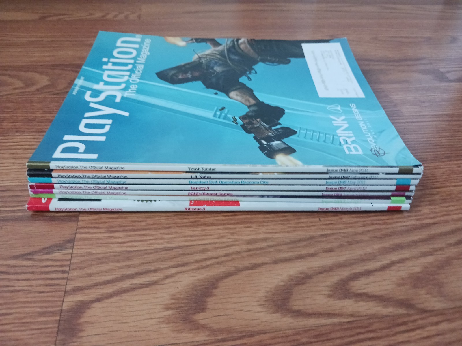 PlayStation Official Magazine Lot 7 Issues 2011 2012 Far Cry 3 LA Noire Killzone