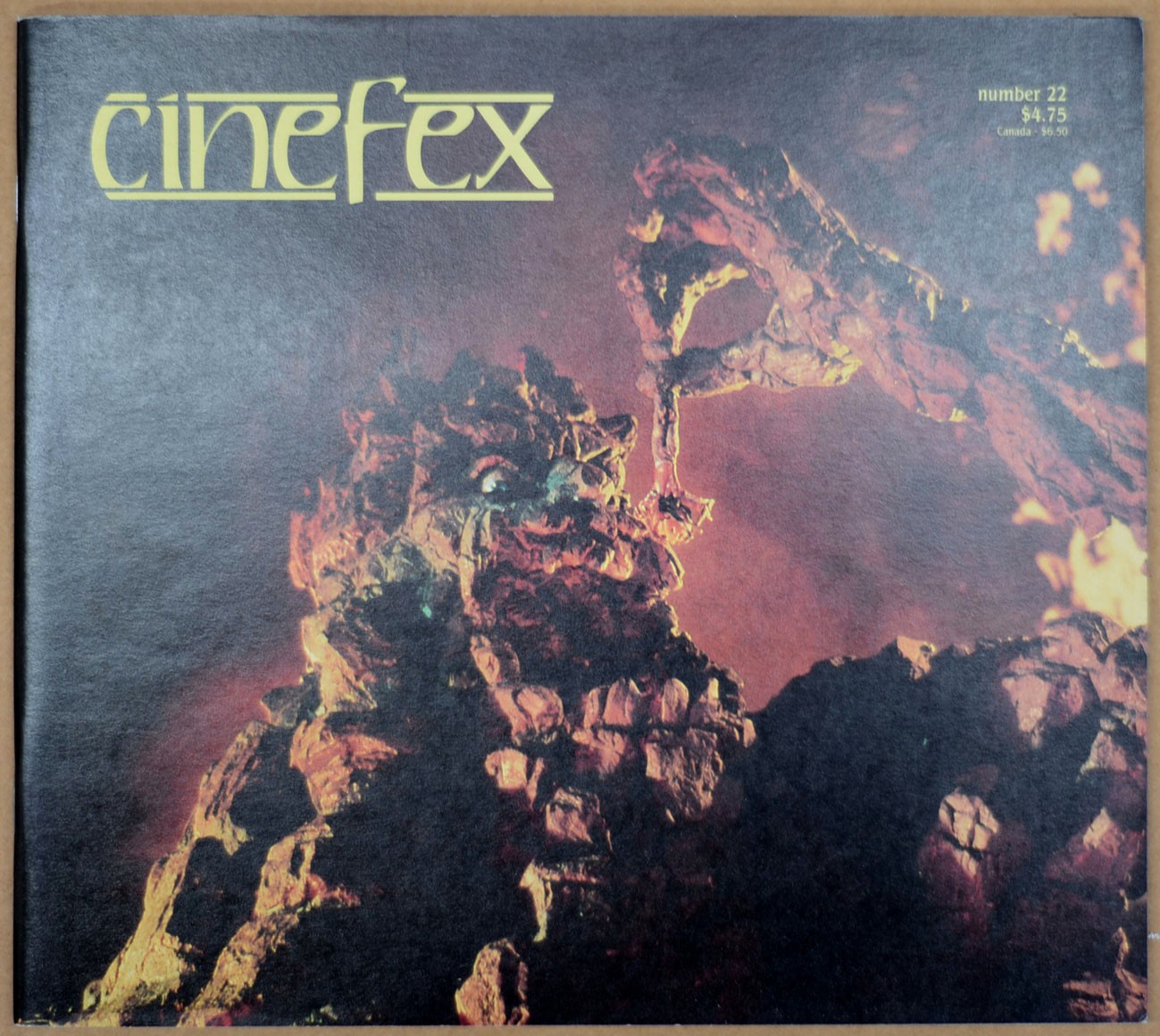 CINEFEX #22 RETURN TO OZ BRINGING UP BABY Special Effects JUNE 1985 VF+