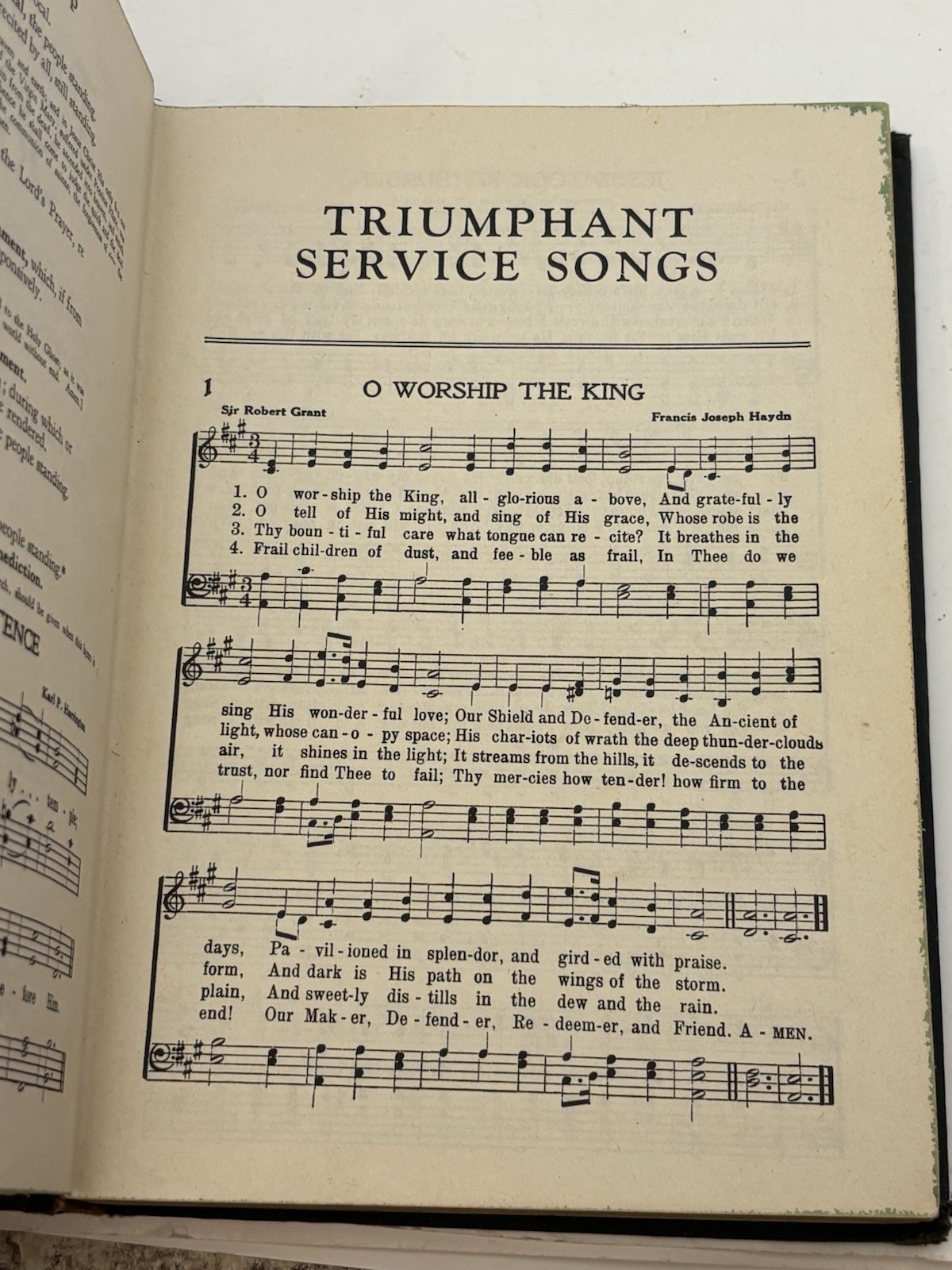 Triumphant Service Songs Copyright 1934 Rodeheaver 288 Pages Index Read More