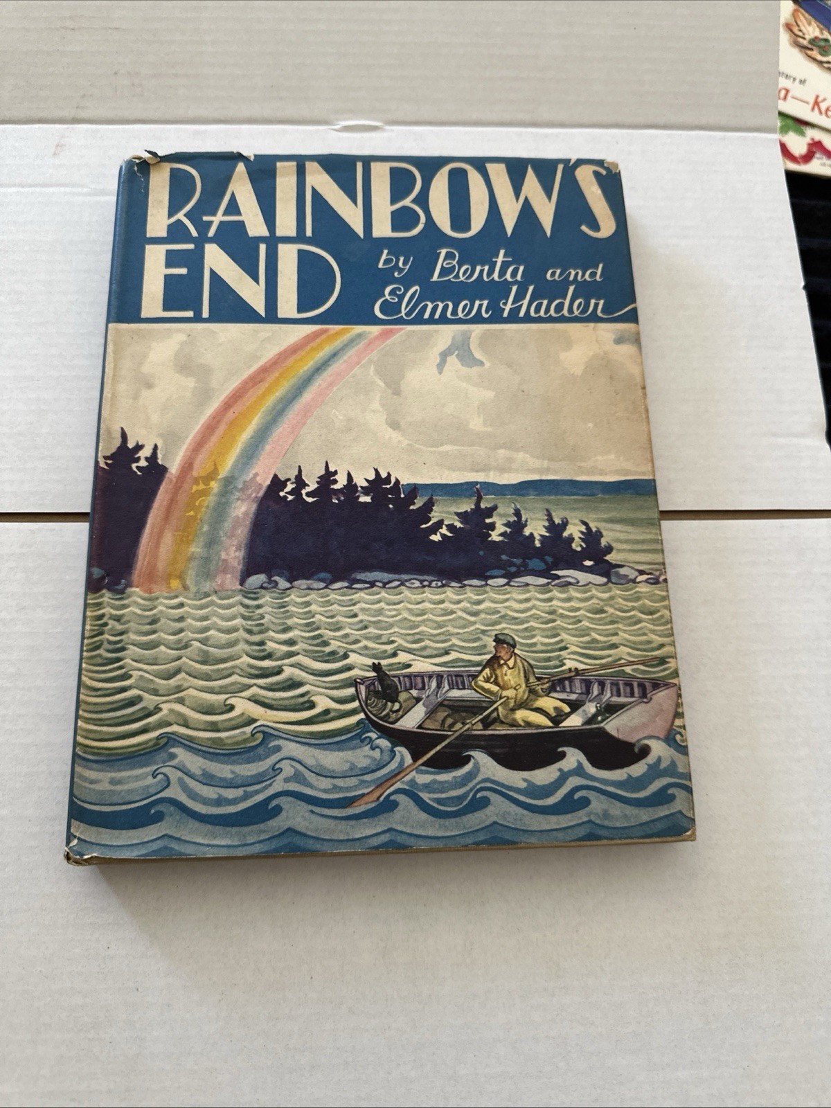 Rainbow&rsquo;s End 1945 by Berta and Elmer Hader first edition 168 Pages Hardcover DJ