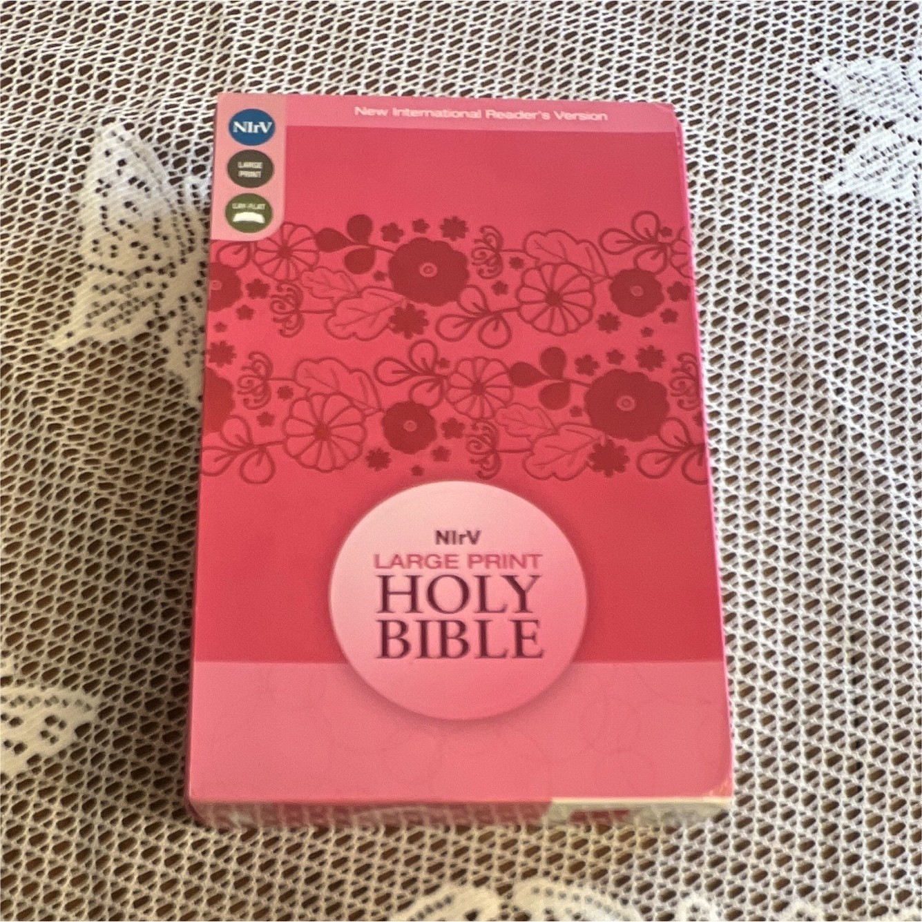 Zondervan NIrV Holy Bible Large Print Large Type Imitation Leather