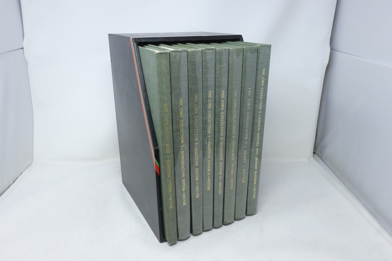The CIBA Collection of Medical Illustrations 8 Volume H/C Set in Slipcase VGC