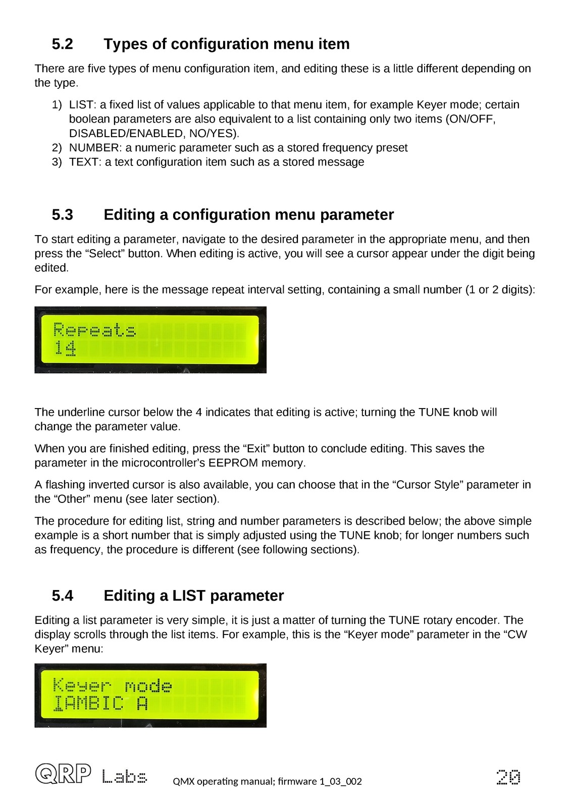 QRP LABS QMX Multimode Transceiver Operating Manual – WIRE BOUND – TOUGH COVERS