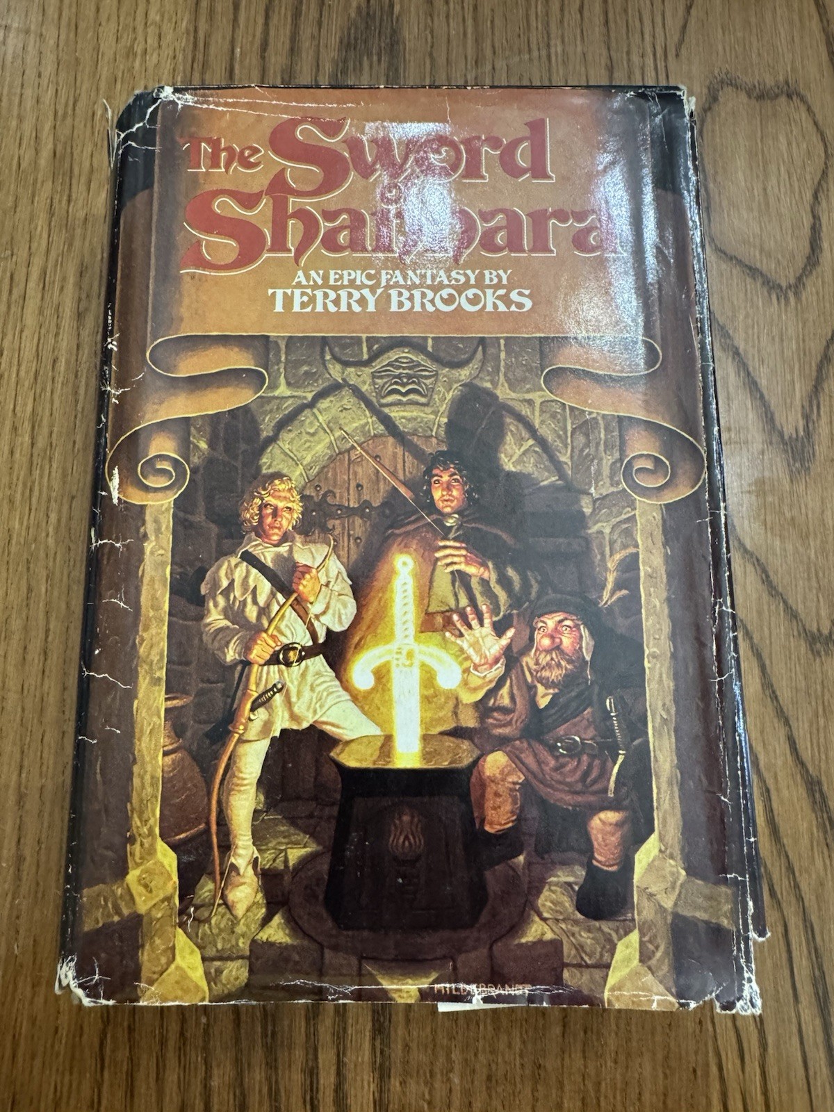 Terry Brooks / The Sword of Shannara 1977 BCE HB HC DJ