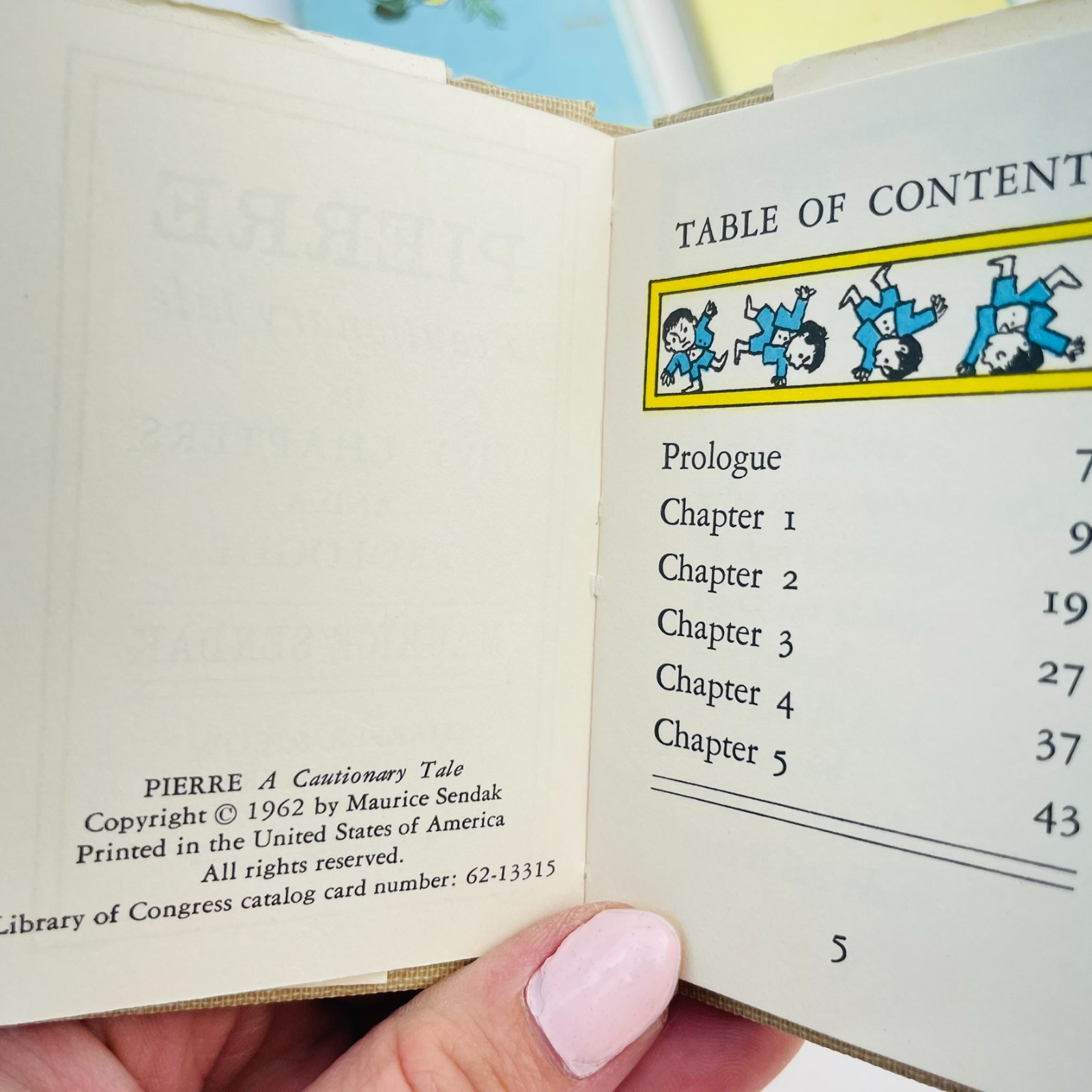 Nutshell Library Maurice Sendak 4 Book Boxed Set Vintage Harper Row Mini 1962