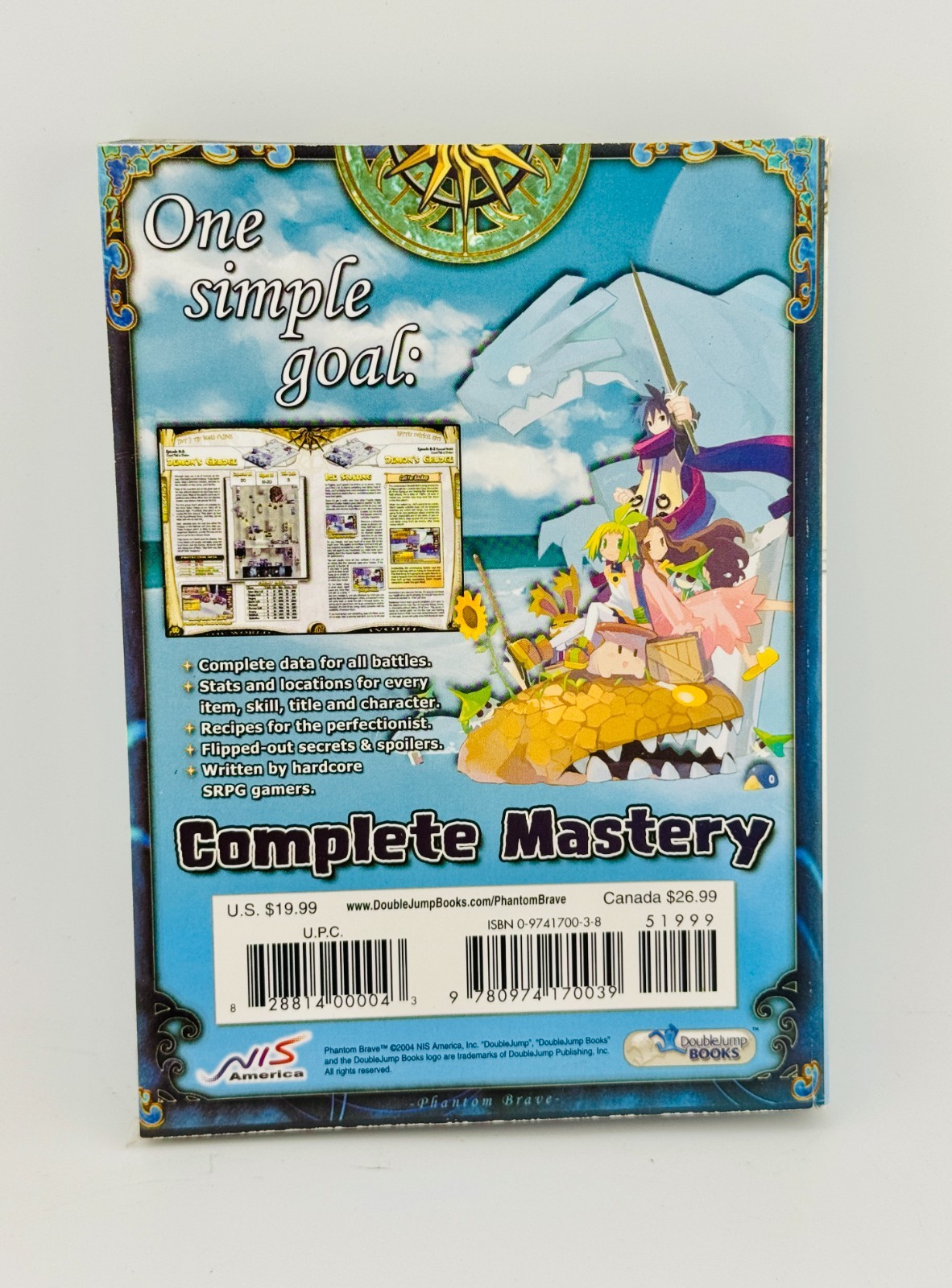 PHANTOM BRAVE Official Strategy Guide (2004 Doublejump) — NIS America