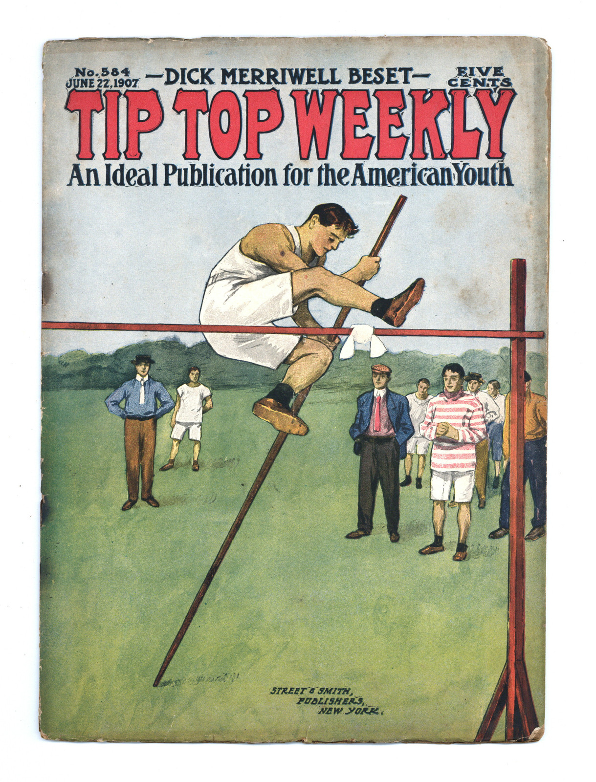 Tip Top Weekly #584 GD- 1.8 1907 Low Grade