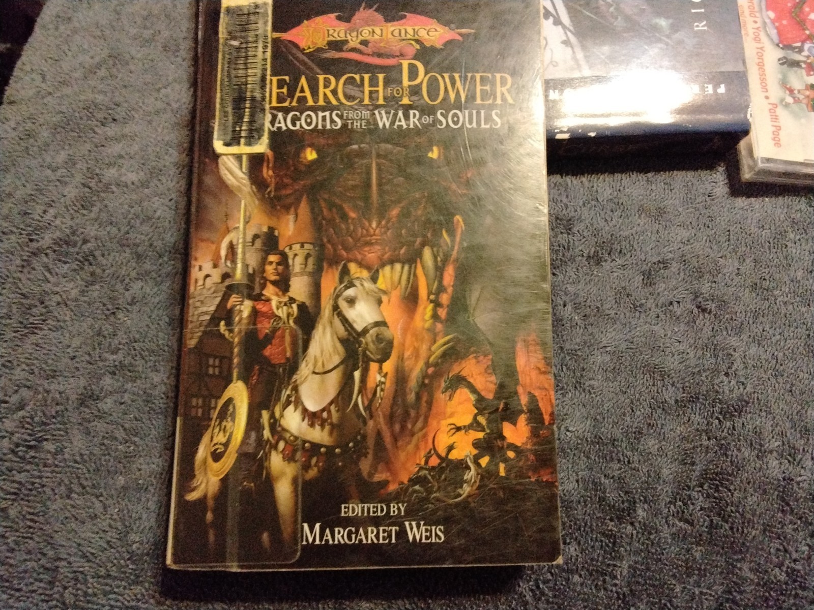 DragonLance ~ The Search for Power ~ Dragons from the War of Souls 1st Printing