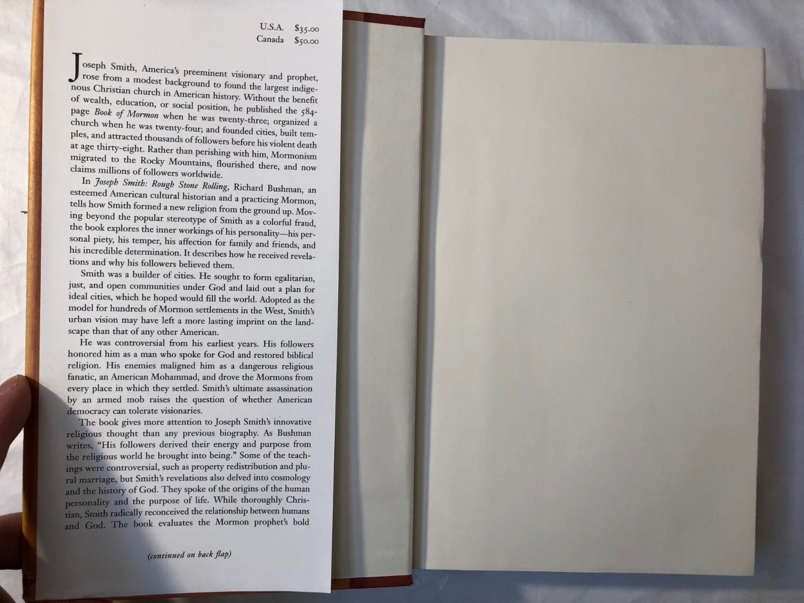 Joseph Smith 5 book biography bundle